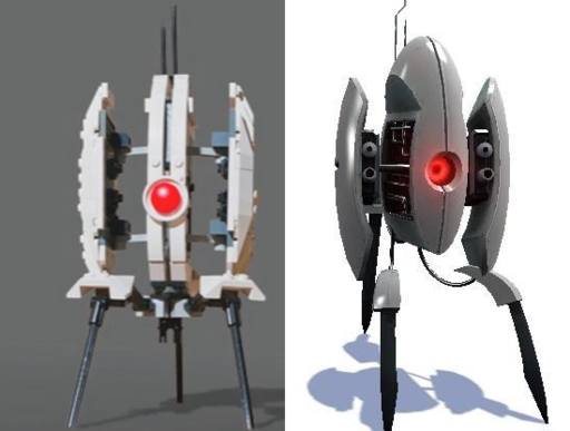 Portal 2 - Ещё одна модель из Lego